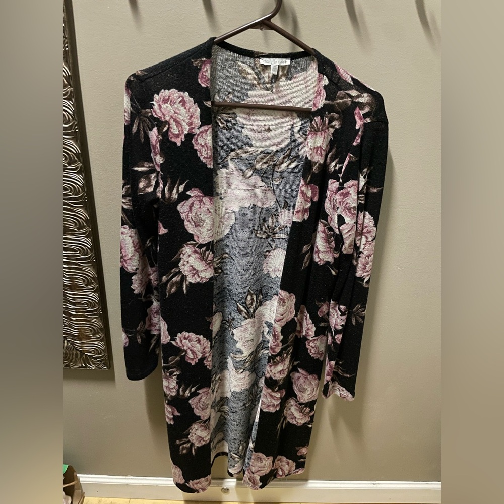 Floral cardigan